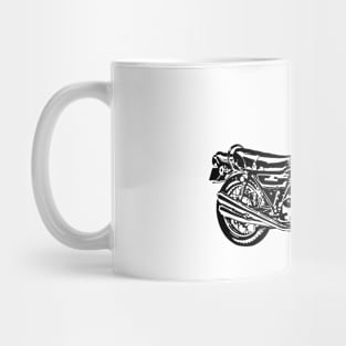 Z1 900 Motorcycle Sketch Art Mug